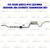 2007-2010 Hyundai Elantra 2.0L Front Exhaust Pipe, Catalytic Converter, Resonator and Muffler | EPA Approved