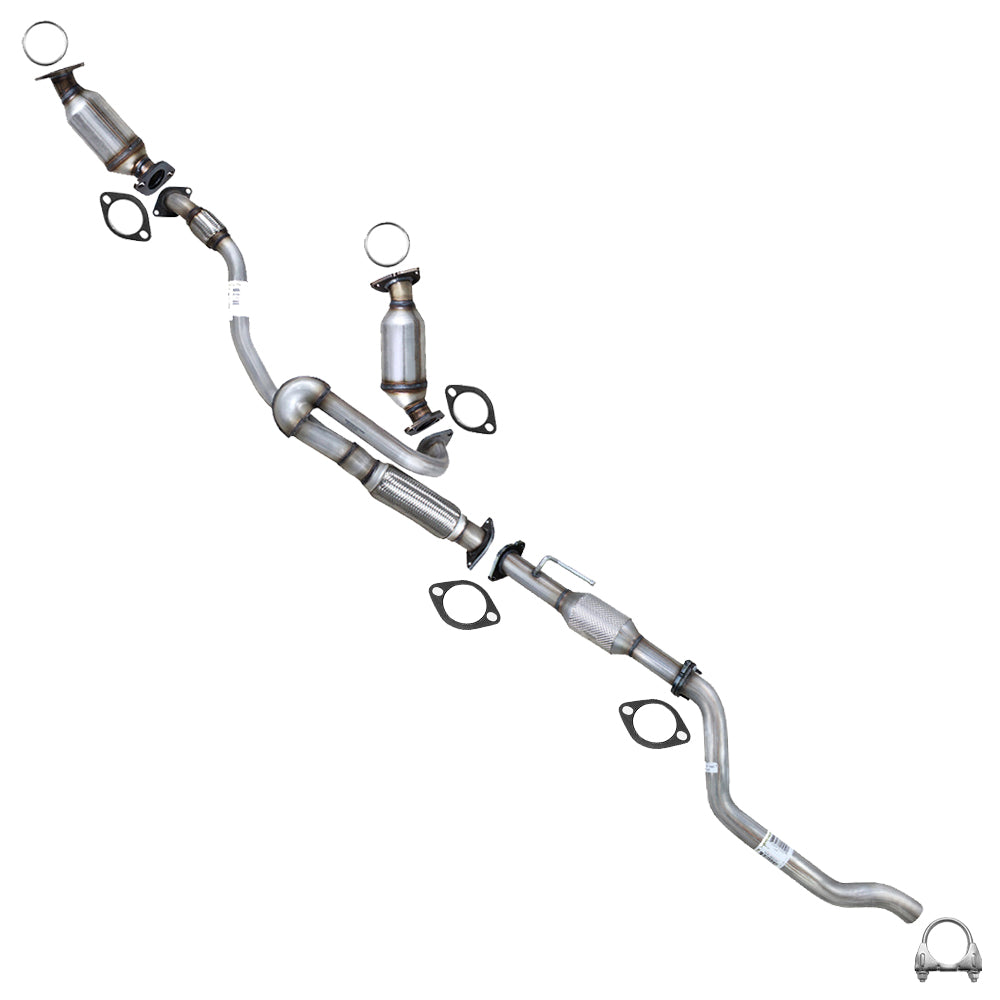 2015–2016 GMC Acadia 3.6L Exhaust Catalytic Converters with Pipes Kit | EPA Approved