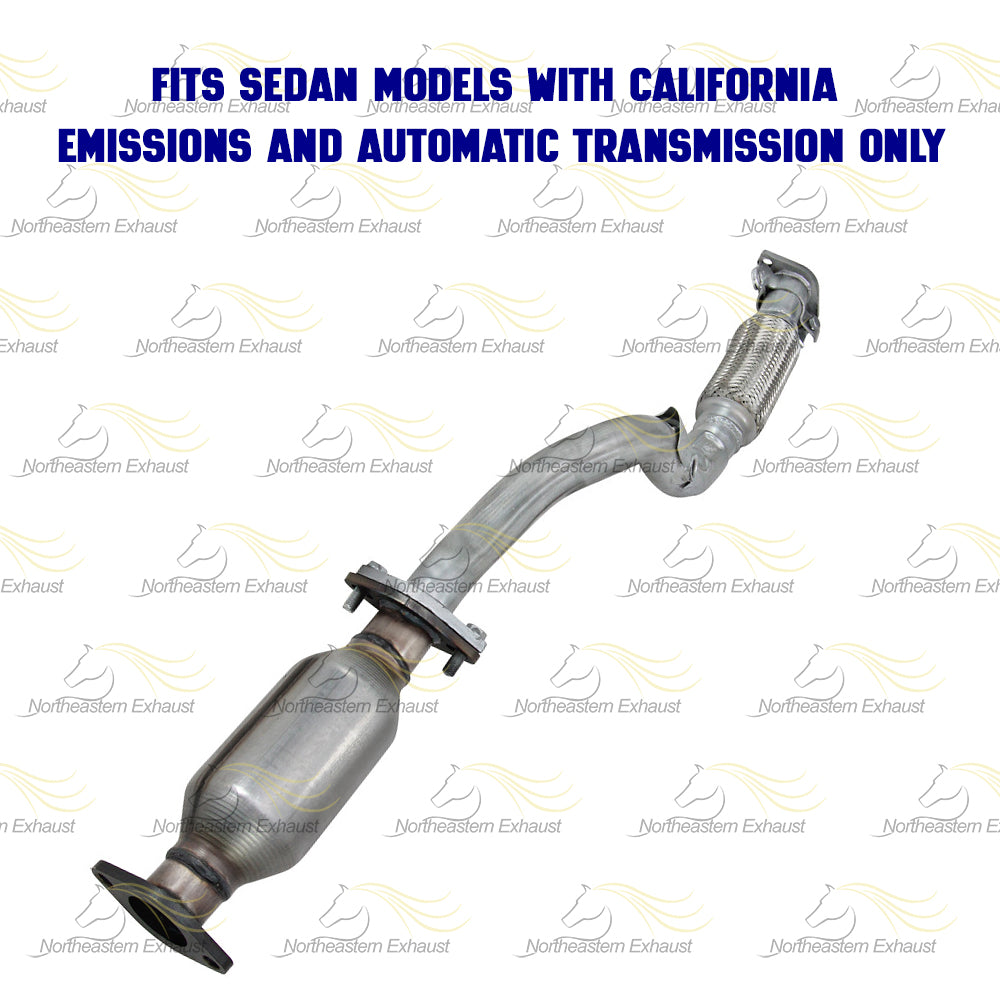2007-2010 Hyundai Elantra 2.0L Front Pipe and Rear Catalytic Converter | EPA Approved | SEDAN | California Emissions | Automatic Transmission