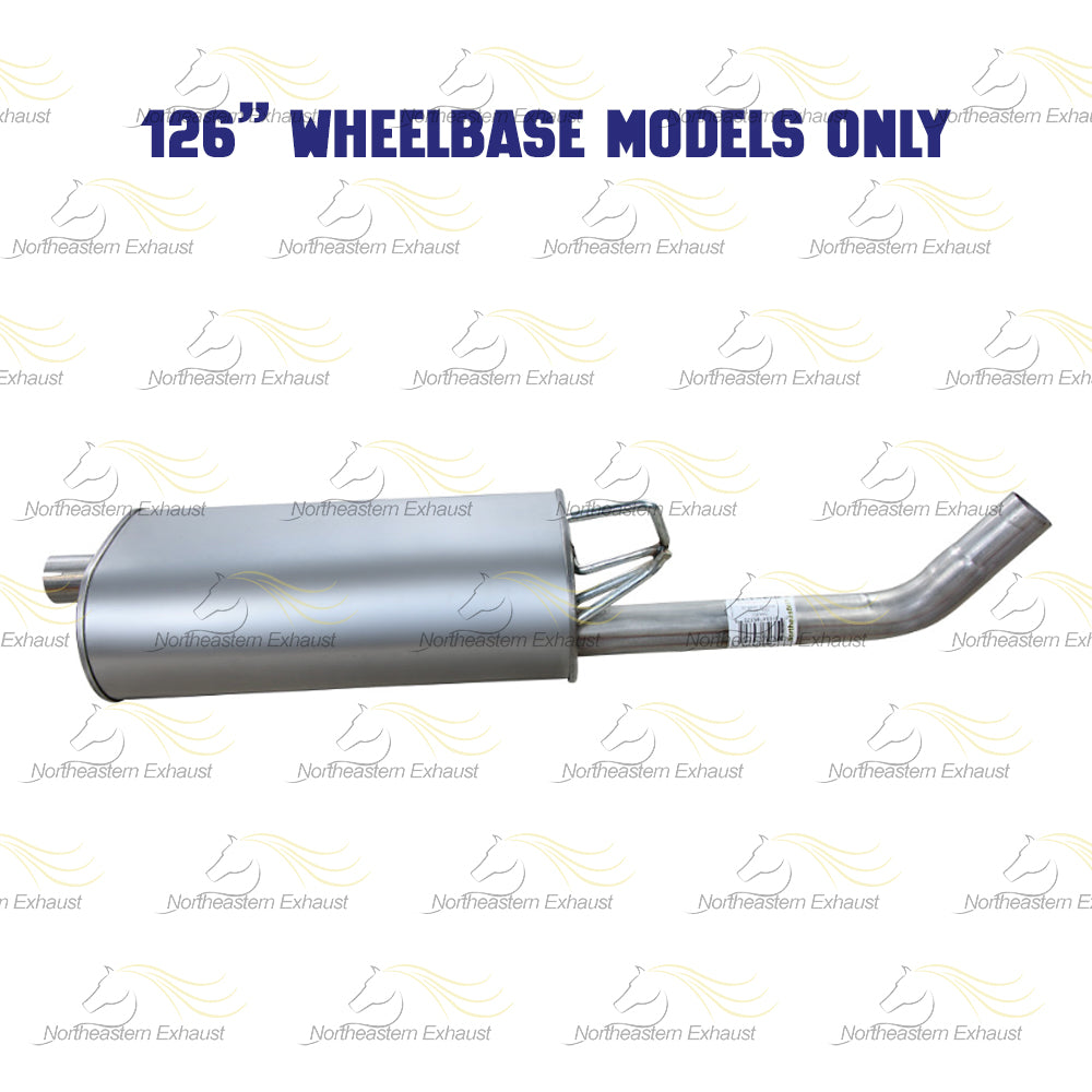 Exhaust Muffler for 2009-2012 Suzuki Equator 4.0L | 2005-2018 Nissan Frontier 4.0L | 126" WB