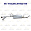 Exhaust Muffler for 2009-2012 Suzuki Equator 4.0L | 2005-2018 Nissan Frontier 4.0L | 126" WB