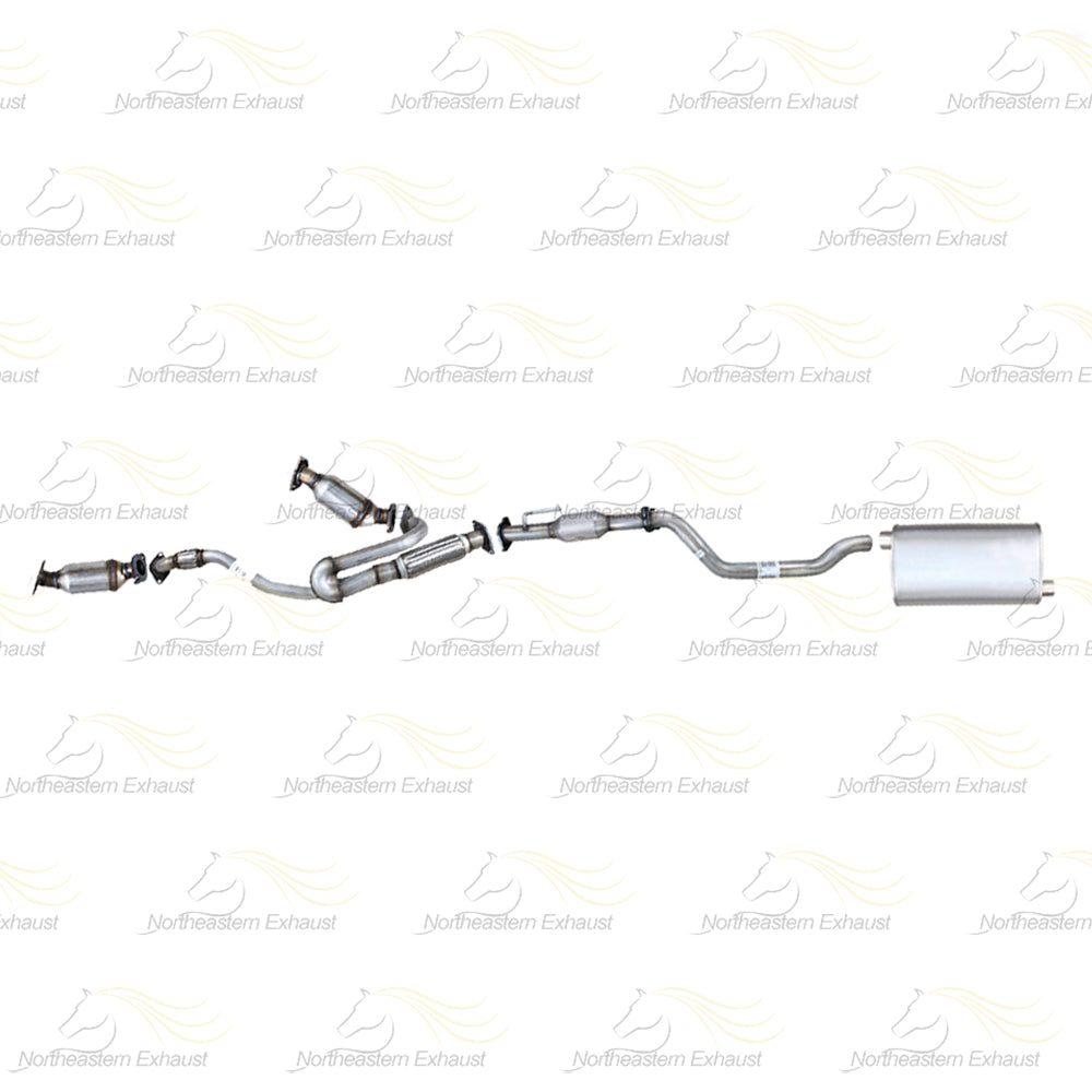 2015-2016 GMC Acadia 3.6L Exhaust Catalytic Converters, Pipes and Muffler System Kit | EPA Approved