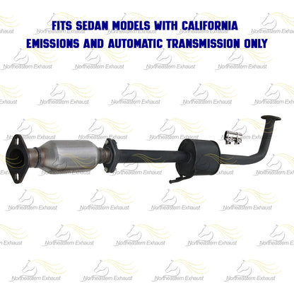 2007-2010 Hyundai Elantra 2.0L Exhaust Catalytic Converter and Resonator Pipe | EPA Approved
