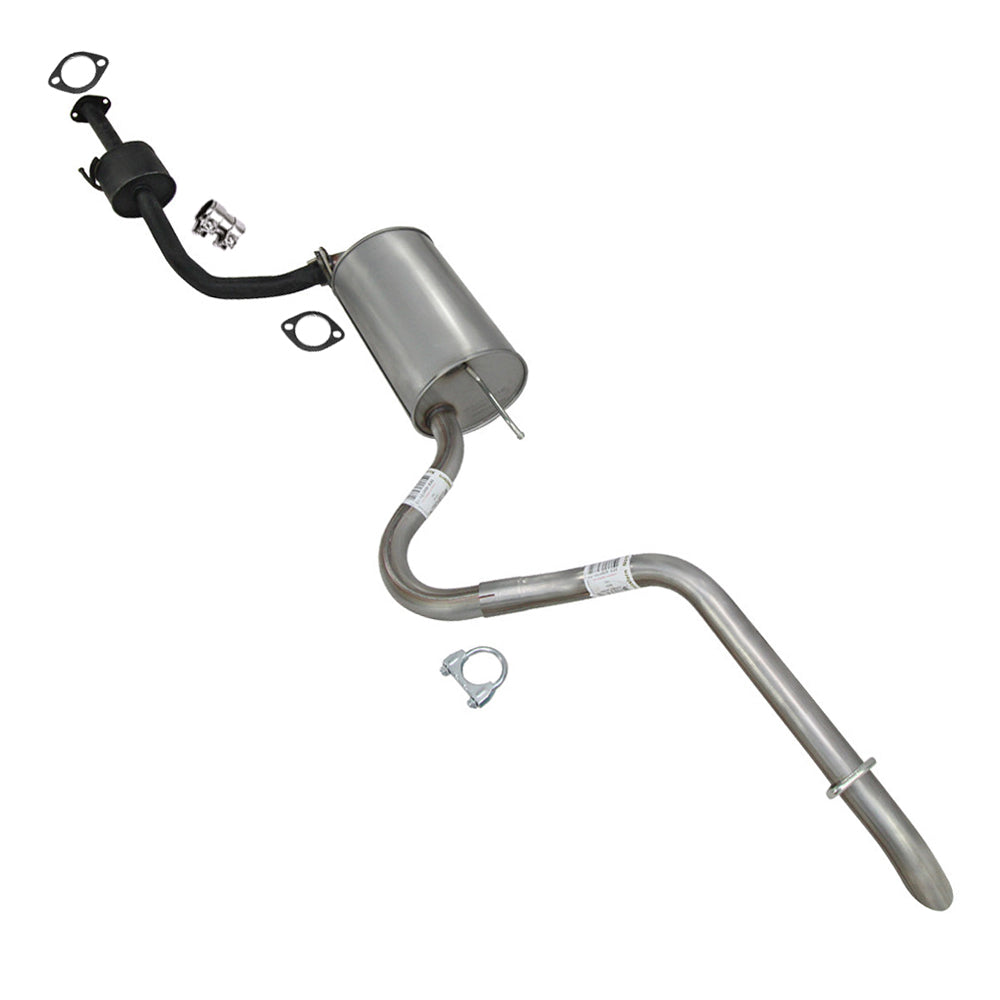 2007-2010 Hyundai Elantra 2.0L Exhaust Resonator Pipe and Muffler Assembly Kit