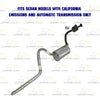 2007-2010 Hyundai Elantra 2.0L Exhaust Resonator Pipe and Muffler Assembly Kit