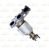 2013-2019 Ford Explorer 3.5L Pair of Exhaust Manifold Catalytic Converter with Flex Y Pipe Kit | EPA Approved