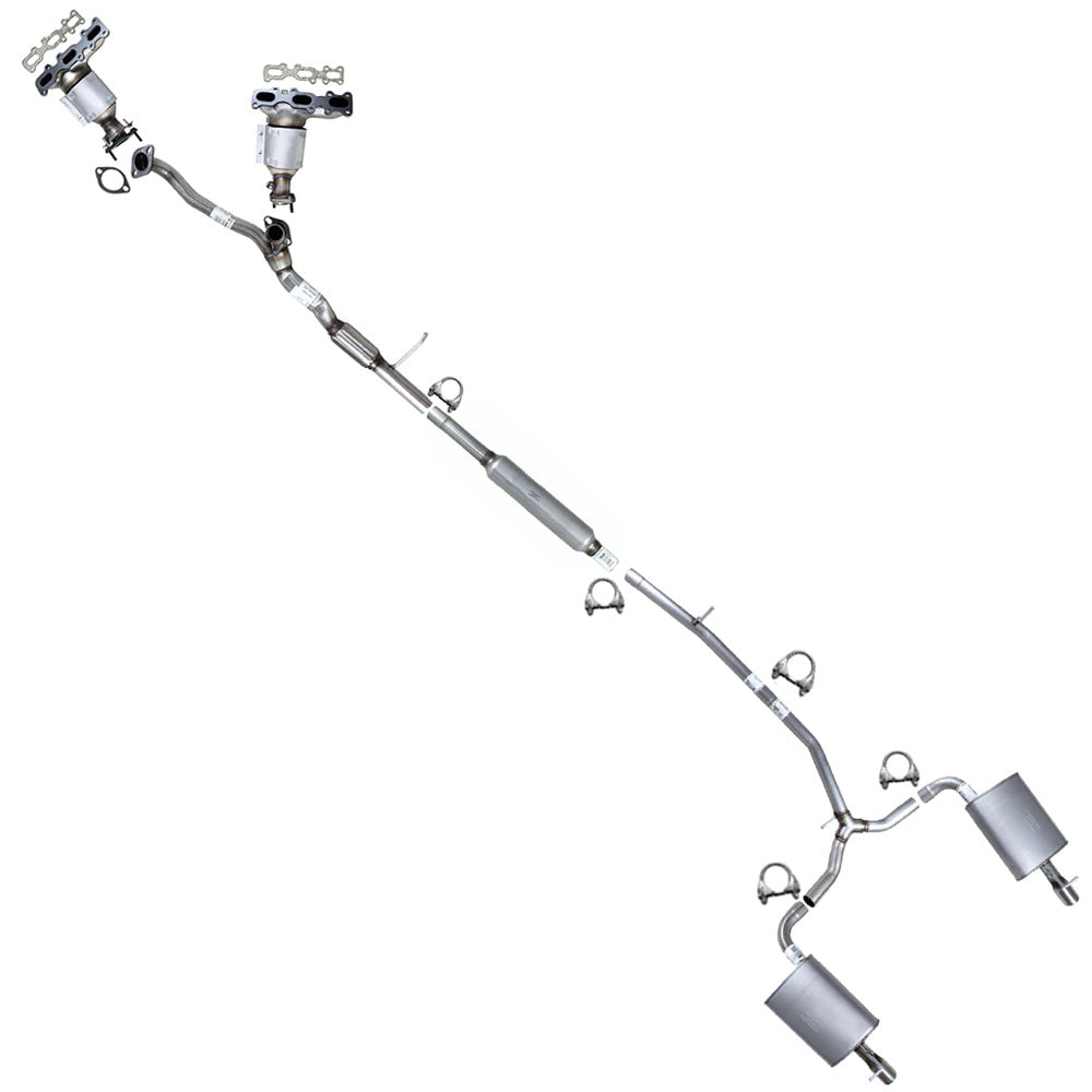 2013-2015 Ford Explorer 3.5L Complete Exhaust System | EPA Approved