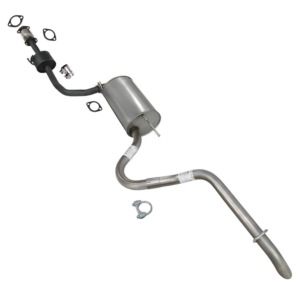 2007-2010 Hyundai Elantra 2.0L Exhaust Catalytic Converter, Resonator Pipe, and Muffler | EPA Approved