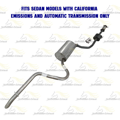 2007-2010 Hyundai Elantra 2.0L Exhaust Catalytic Converter, Resonator Pipe, and Muffler | EPA Approved