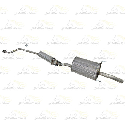 Resonator and Muffler Exhaust for 2001-2005 Honda Civic 1.7L and 2001-2003 Acura EL 1.7L