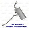 2016–2021 Mitsubishi Outlander Sport 2.0L Exhaust Catalytic Converter and Muffler | EPA Approved | 4WD | Automatic Transmission