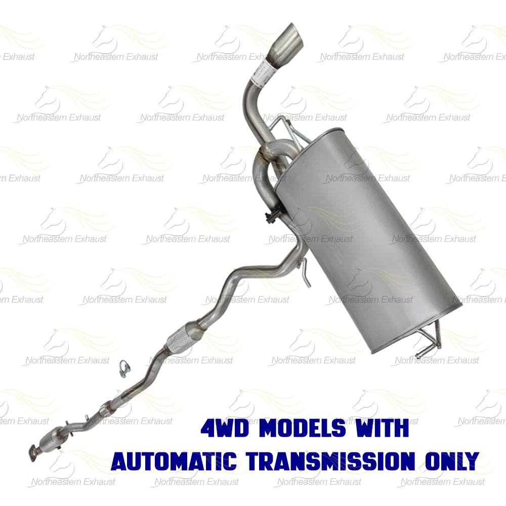 2016–2021 Mitsubishi Outlander Sport 2.0L Exhaust Catalytic Converter and Muffler | EPA Approved | 4WD | Automatic Transmission
