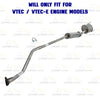 Catalytic, Resonator, and Muffler for 2001-2005 Honda Civic 1.7L - For GX and EX/VTEC and VTEC-E
