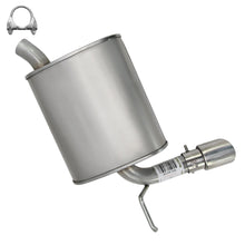 Stainless Steel Driver Side Exhaust Muffler with Tip for 2007-2010 Ford Edge 3.5L | 2007-2010Lincoln MKX 3.5L
