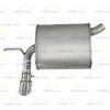 Stainless Steel Driver Side Exhaust Muffler with Tip for 2007-2010 Ford Edge 3.5L | 2007-2010Lincoln MKX 3.5L