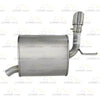 Stainless Steel Driver Side Exhaust Muffler with Tip for 2007-2010 Ford Edge 3.5L | 2007-2010Lincoln MKX 3.5L
