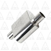 Stainless Steel Performance Universal Exhaust Muffler 2.25" ID x 2.38" OD x 13" Long
