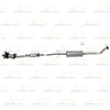 2010-2011 Honda CR-V 2.4L Front and Rear Catalytic Converter Resonator Pipe Kit | EPA Approved
