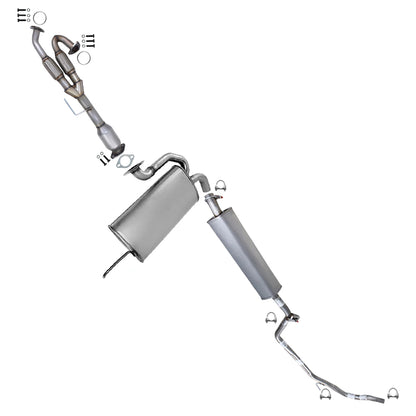 2004-2006 Nissan Quest 3.5L Exhaust Rear Catalytic Converter Muffler and Resonator | EPA Approved