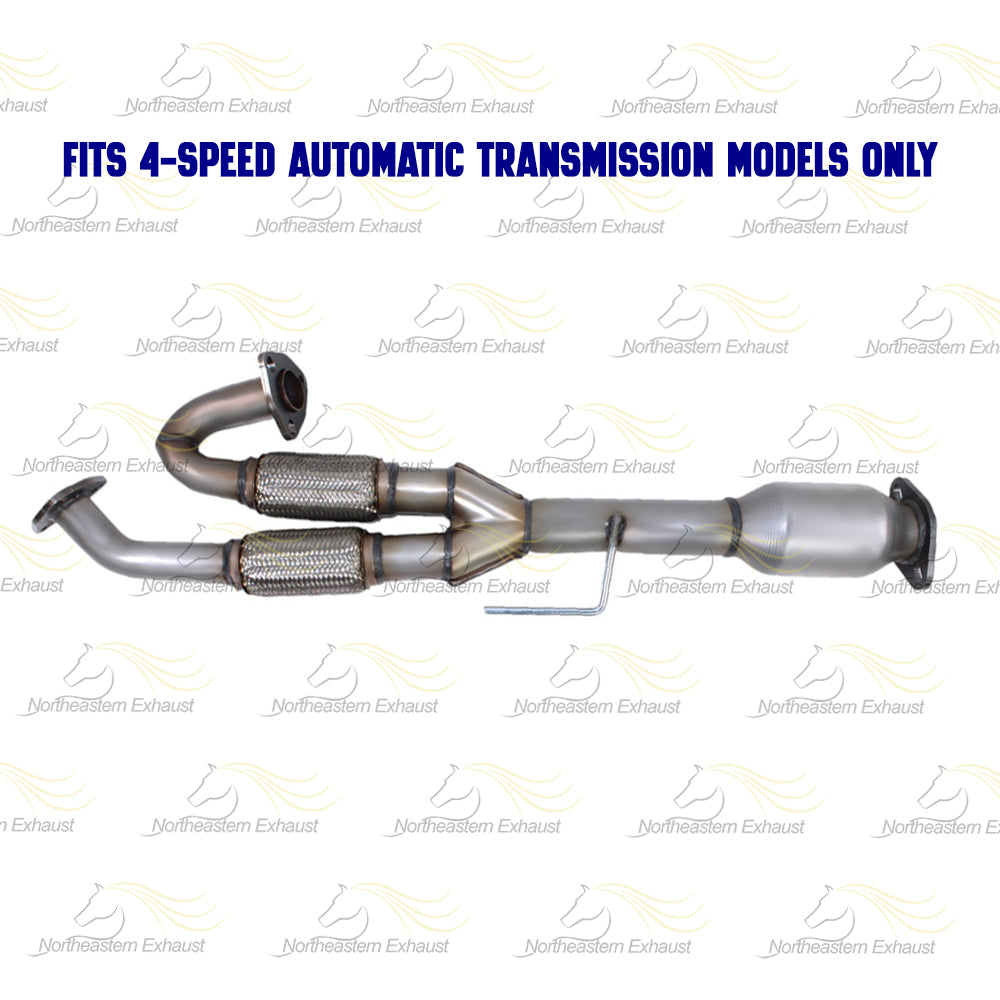 2004-2006 Nissan Quest 3.5L Exhaust Rear Catalytic Converter Muffler and Resonator | EPA Approved