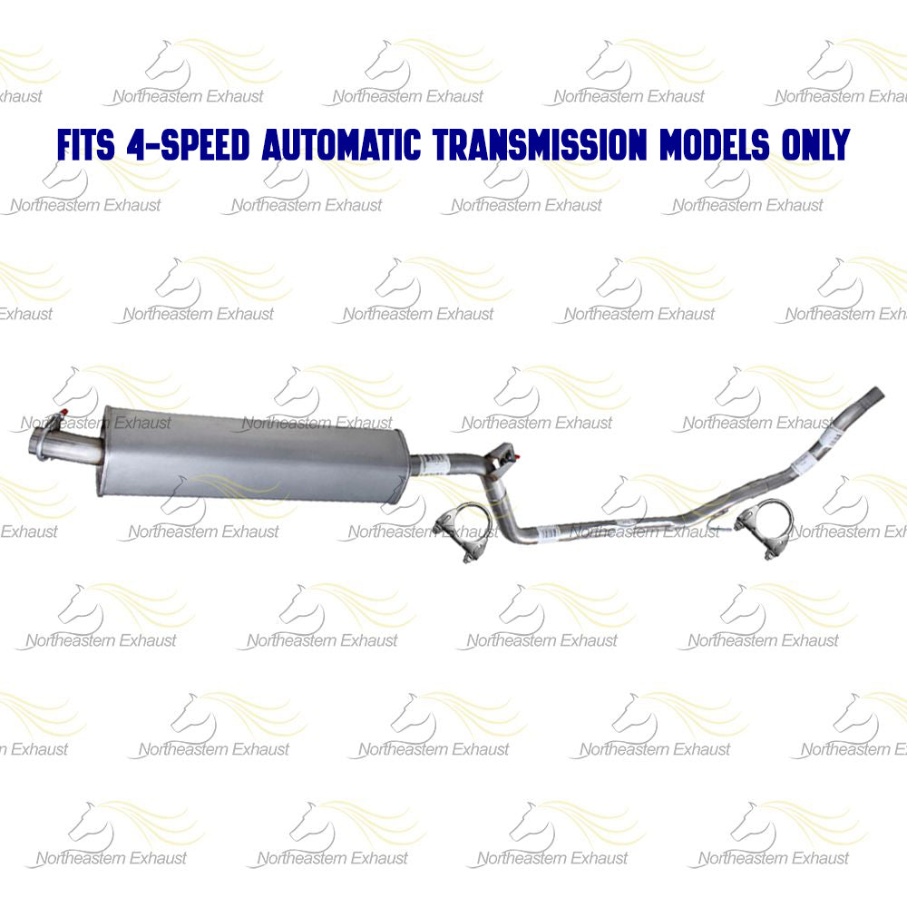 2004-2006 Nissan Quest 3.5L Exhaust Rear Catalytic Converter Muffler and Resonator | EPA Approved