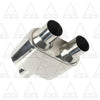 Stainless Steel Performance Universal Exhaust Muffler 2.9" ID x 2.6" OD x 13.25" Long