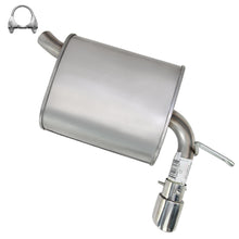 Passenger-side Exhaust Muffler with Tip for 2007-2010 Ford Edge 3.5L | 2007-2010 Lincoln MKX 3.5L