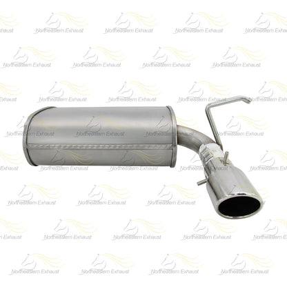Passenger-side Exhaust Muffler with Tip for 2007-2010 Ford Edge 3.5L | 2007-2010 Lincoln MKX 3.5L
