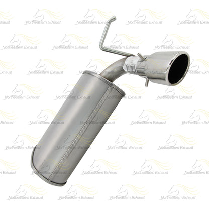 Passenger-side Exhaust Muffler with Tip for 2007-2010 Ford Edge 3.5L | 2007-2010 Lincoln MKX 3.5L