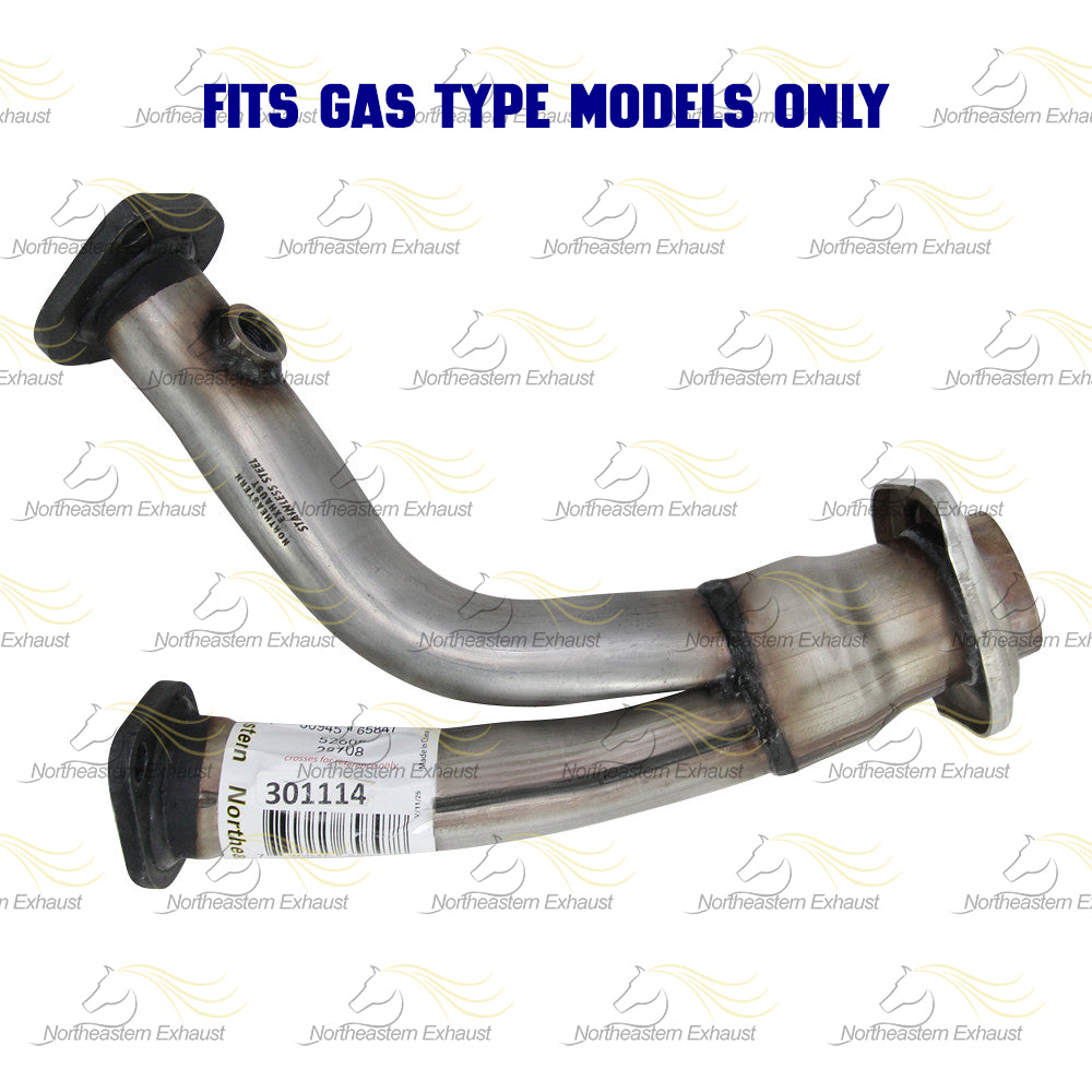 2014-2016 Toyota Highlander 3.5L Exhaust Y Pipe | Direct fit | Stainless Steel
