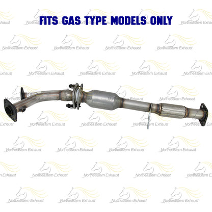 2014–2016 Toyota Highlander 3.5L Rear Exhaust Catalytic Converter and Y Pipe | EPA Approved | GAS Engine