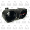 COLT EXHAUST Stainless Steel Dual Exhaust Tips 2.5" Inlet | 3.5" Outlet | 9.5" Length