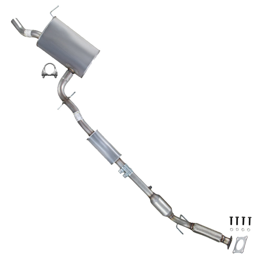 2005-2007 Volkswagen Jetta 2.5L Exhaust Catalytic Converter and Resonator Pipe | EPA Approved | BGP Engine