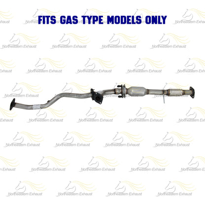 2014–2016 Toyota Highlander 3.5L Exhaust Front and Y Pipe Catalytic Converter | EPA Approved | GAS Engine