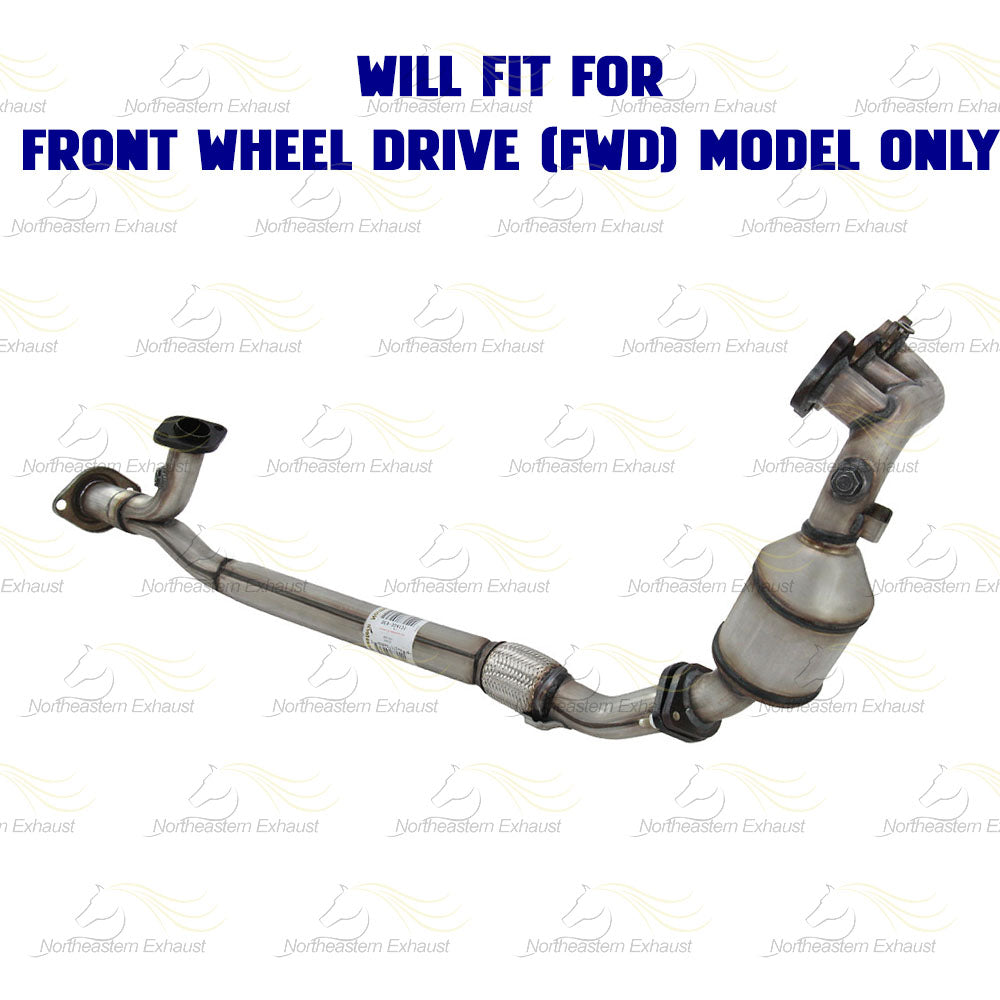 2004-2006 Toyota Sienna 3.3L Driver-side Exhaust Manifold Catalytic Converter and Y Pipe | EPA Approved | FWD