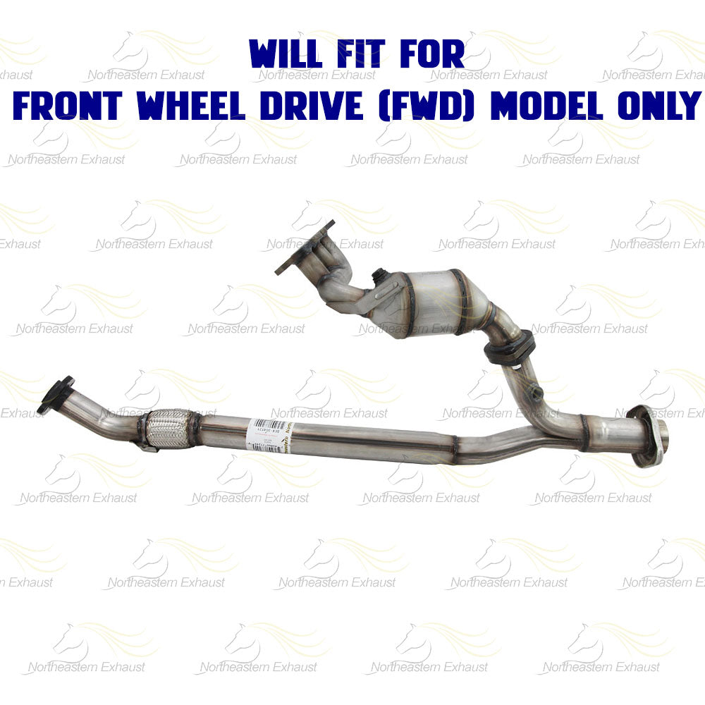 2004-2006 Toyota Sienna 3.3L Passenger Side Exhaust Catalytic Converter and Y Pipe Kit | EPA Approved | FWD