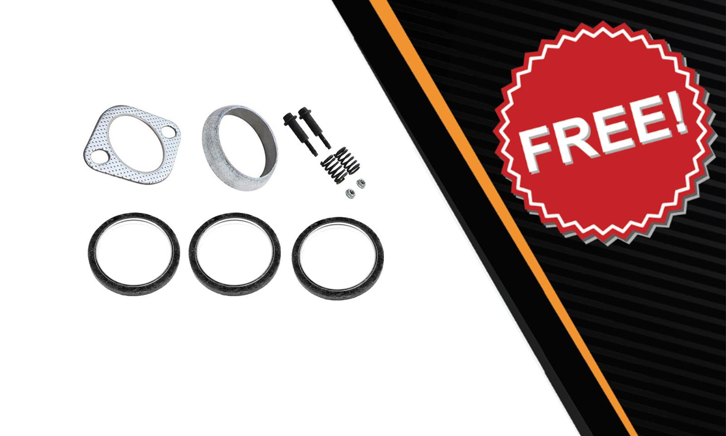 2014-2016 Toyota Highlander 3.5L Pair of Manifold Pipes and Rear Catalytic System Kit | EPA Approved | GAS Engine