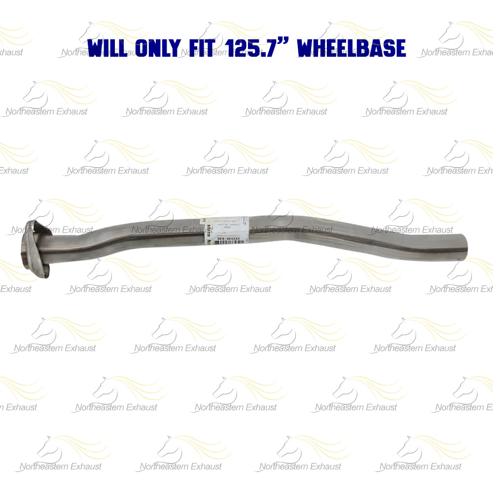 Stainless Steel Exhaust Intermediate Pipe for 1998-2003 Mazda B2300 2.3L | 1998-2003 Mazda B2500 2.5L
