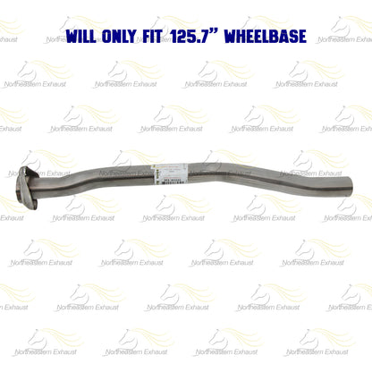 Stainless Steel Exhaust Intermediate Pipe for 1998-2003 Mazda B2300 2.3L | 1998-2003 Mazda B2500 2.5L