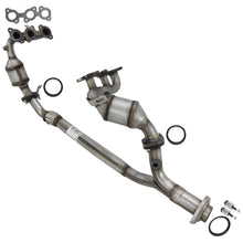 2004-2006 Toyota Sienna 3.3L Pair of Exhaust Manifold Catalytic Converter and Y Pipe Kit | EPA Approved | FWD
