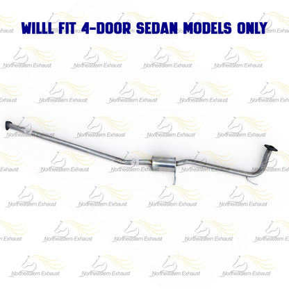 1998-2002 Honda Accord 2.3L Stainless Steel Exhaust Resonator Pipe | 4-Door SEDAN