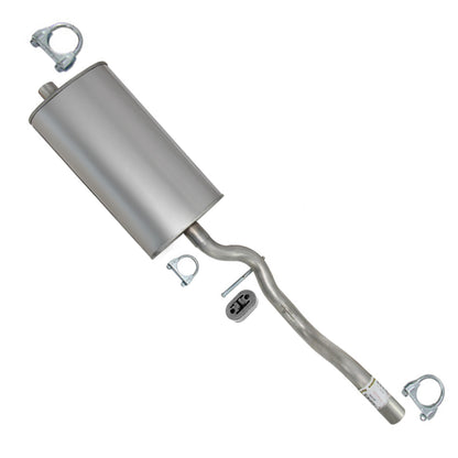 Stainless Steel Muffler & Extension Pipe for 2006-2010 Ford Explorer 4.0L | 2007-2010 Ford Explorer Sport Trac 4.0L | V6