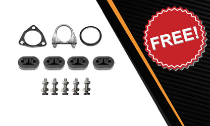 1998-2002 Honda Accord 2.3L Resonator Pipe and Muffler Exhaust Kit | For 4-Door Only