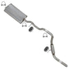 Exhaust Muffler, Extension and Tail Pipe for 2006-2010 Ford Explorer 4.0L | 2007-2010 Explorer Sport Trac 4.0L