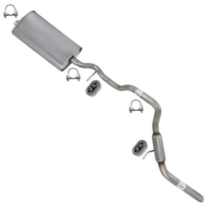 Exhaust Muffler, Extension and Tail Pipe for 2006-2010 Ford Explorer 4.0L | 2007-2010 Explorer Sport Trac 4.0L