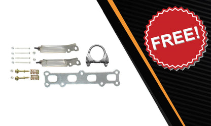 2007-2017 Jeep Compass 2.4L Front Exhaust Manifold and Rear Catalytic Converter | EPA Approved | 4WD Manual Transmission