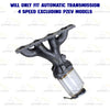 2008-2010 Chevrolet Malibu 2.4L Exhaust Manifold Catalytic Converter and Flex Pipe | EPA Approved | 4-Speed Automatic Transmission | Non-PZEV