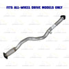 2014-2018 Jeep Cherokee 3.2L Stainless Steel Driver-side Front Exhaust Pipe