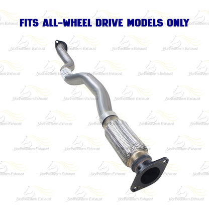 2014-2018 Jeep Cherokee 3.2L Stainless Steel Driver-side Front Exhaust Pipe