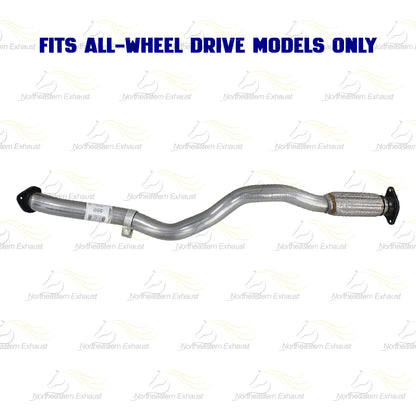 2014-2018 Jeep Cherokee 3.2L Stainless Steel Driver-side Front Exhaust Pipe